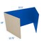 Flipside Products 18”x 48” Study Carrels, Privacy Boards, Student Privacy and Focus Booth for The Classroom, Desk Divider